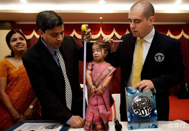 世界上最矮的女人 世界上最矮的女人